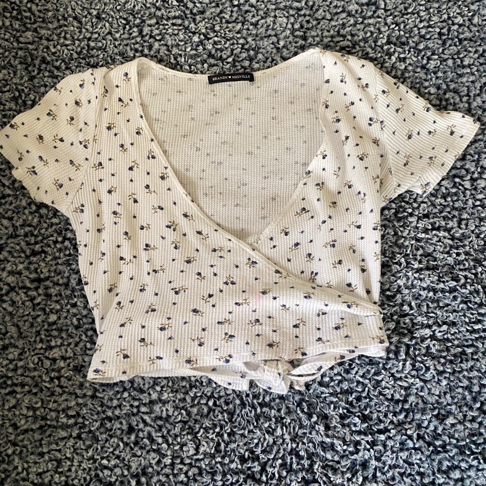 Brandy Melville Wrap Top